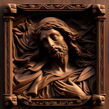 3D model st jesus (STL)